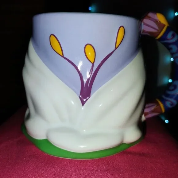 Disney Princess Jasmine Lotus Flower Magic Carpet Mugfairytale Collection - Picture 2 of 11